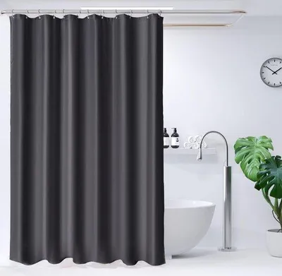 Produktbild von Famanu Duschvorhang wasserdicht mit Magnet - 180 x 180 cm