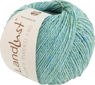 Produktbild von Lana Grossa - Landlust Soft Tweed 180 0120 türkis meliert