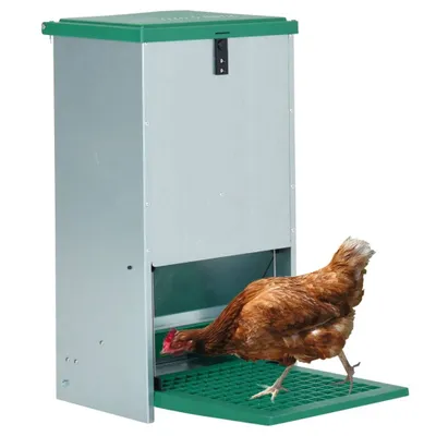 Immagine prodotto di Mangiatoia per pollame a pedale Feedomatic 20 kg