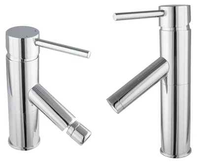 Produktbild von PaulGurkes Einhandmischer Armaturenset Rund Bidet Waschtisch Armatur Wasserhahn