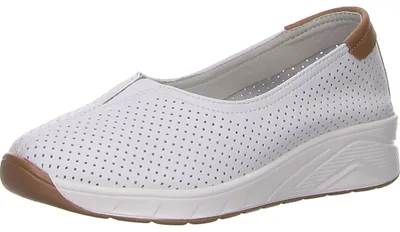 Produktbild von Artiker Slipper durchbrochen in weiss/weiss kombi, Gr. 40