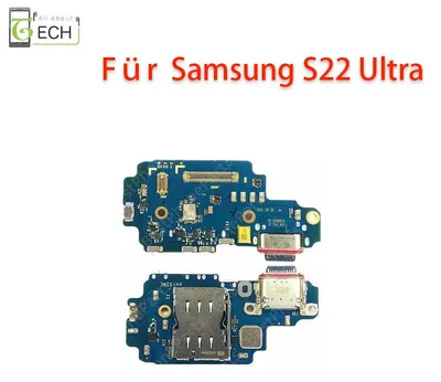 Produktbild von Ladebuchse für Samsung Galaxy S22 Ultra S908B Anschluss Connector Flex USB
