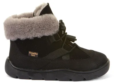 Obrázok produktu pre Froddo Children ankle boot ZERU TEX COSY BAREFOOT – detské topánky, čierna, EU 26 (G3110258-5), Obrázok generovaný UI