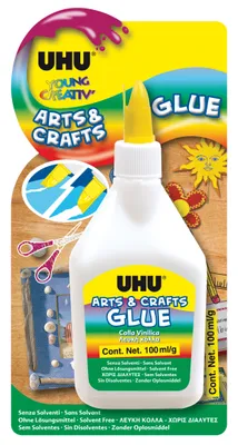 Produktbild von UHU Bastelkleber Arts&Crafts lösungsmittelfrei Flasche 100ml