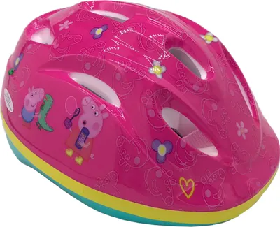 Produktbild von Peppa Wutz Pig Kinder Skate Fahrrad-Helm Deluxe Gr. 52-56 cm