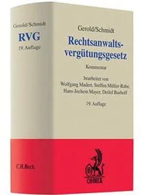Immagine prodotto di Rechtsanwaltsvergütungsgesetz: Rechtsstand: März 2010
