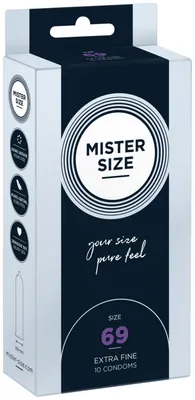 Obrázok produktu pre Kondómy MISTER.SIZE 69 mm 10 kusov