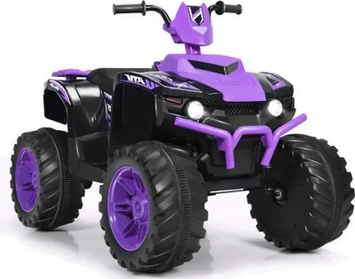 Immagine prodotto di Quad elettrico per bambini da 12 V con musica e luci, viola