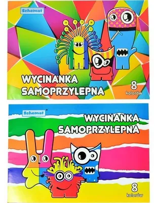 Zdjęcie produktu dla Papier kolorowy samoprzylepny A5/8K (20szt)