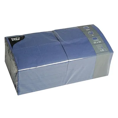 Produktbild von Papstar 84576, Blau, Seidenpapier, Einfarbig, 46 g/m², 330 mm, 330 mm