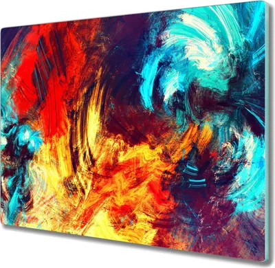 Produktbild von Coloray Herdabdeckplatte 60x52 cm Schneidebrett Kochplattenabdeckung Küchenbrett Hackbrett - wir Fantasie