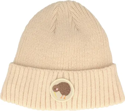 Immagine prodotto di Cappello a berretto con visiera Kinder Voglpatch, foderato in pile, marca Hut-Breiter, color beige, taglia unica
