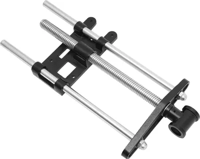 Obrázek produktu pro Svěrák na dřevo - Čelní svěrák - 25,4 cm - Na pracovní stůl - Černý