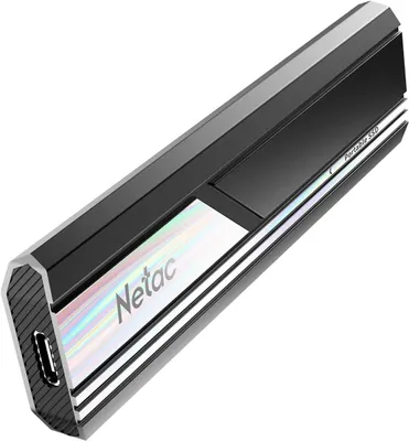 Zdjęcie produktu dla Zewnętrzny dysk SSD - Przenośne urządzenie do przechowywania danych - Dysk NVMe - Dysk USB-C - Pojemność 2TB - Obudowa aluminiowa