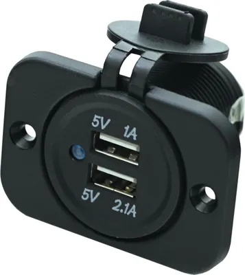 Obrázok produktu pre Zásuvka 2x USB 2,1A