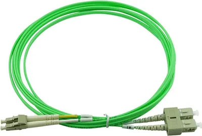 Produktbild von CBO GMBH BlueOptics Duplex LWL Patchkabel LC-SC Multimode OM5 50 Meter