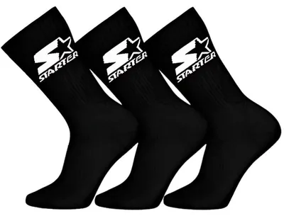 Obrázek produktu pro Starter 3pk Crew Socks (45) 39/42 Black