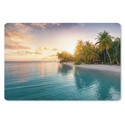 Produktbild von MuchoWow® Mauspad Mousepad Strand - Meer - Insel - Tropisch 27x18 cm - Mousepads - Maus Mat - Pad - Mausunterlage - Büroartikel - Desk Matten