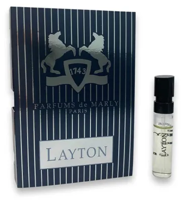 Produktbild von Parfums de Marly, Layton, Eau de Parfum, fü r Herren, 1,5 ml *Flä schchen