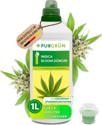 Produktbild von Purgrün Indica-Bloom-Dünger 1 Liter,