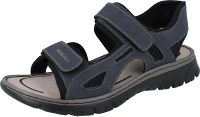 Produktbild von RIEKER Herren Sandale blau Kunstleder : 46 Größe: 46
