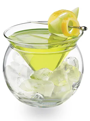Imagen del producto de Vaso tipo Martini con base redonda, de cristal transparente y estable, ideal para enfriar vinos y cócteles en fiestas y bares, con una capacidad de 260 ml
