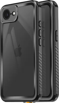 Produktbild von Redpepper, Integrale Hülle iPhone 16e Wasserdicht IP68 Stoßfest, Schwarz