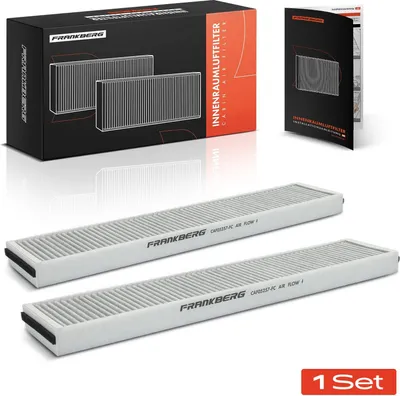 Immagine prodotto di Frankberg 2x filtro aria cabina carbone attivo per Ford Ford Mondeo III B5Y B4Y Mondeo