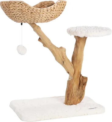 Obrázok produktu pre Škrabacia stĺpik Flamingo Carlito, farba: béžová, rozmery: 74,5 x 42 x 78 cm
