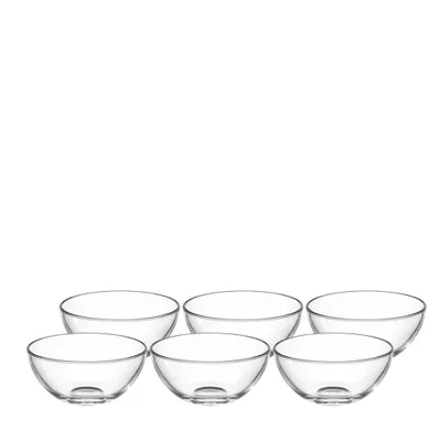 Produktbild von LEONARDO Schale Cucina 14 cm, Salatschüssel, Rund, Glas, Transparent, 140 mm, 140 mm