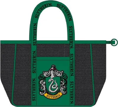 Produktbild von Harry Potter Slytherin Premium Strandtasche