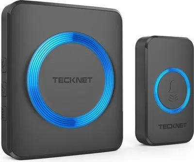 Image de Kit de sonnette sans fil avec une portée de 400 m et un indice d'étanchéité IP65