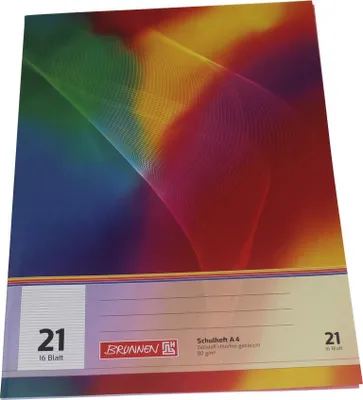 Obrázok produktu pre Zápisník A4 TCF 16 listov linajkovaných 21