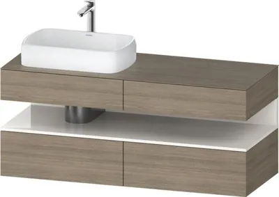 Produktbild von Duravit QA4765022350000 QAT KWTU WH Eck 1400x550x600 Ei Tra