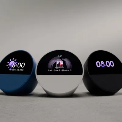 Produktbild von Amazon Echo Spot Blue