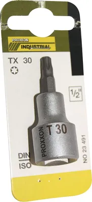 Image de Proxxon 23491 TX-Einsatz T30 55 mm, 1/2 Zoll