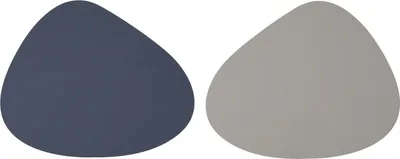 Produktbild von 4 Stück Platzsets Stone 2-farbig Blau Grau zum Wenden