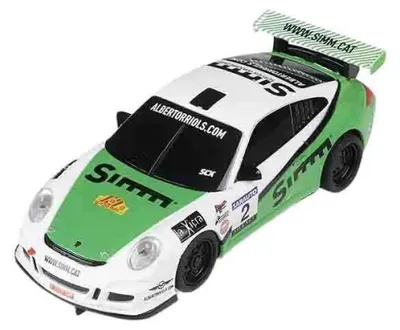Produktbild von Scalextric Scx Porsche 911 Gt3 Simm Auto Grün Grün One Size
