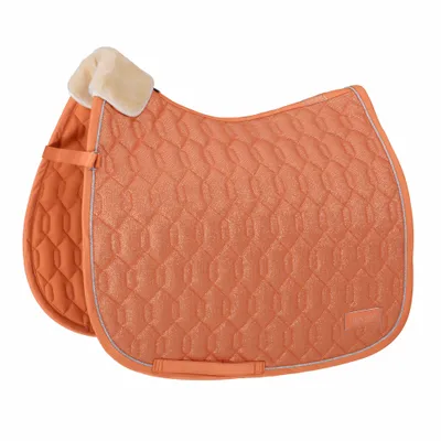 Produktbild von Eskadron Schabracke " GLITTER MESH " stabile Steppung und Polyester - Kordel Form - Vielseitigkeit Farbe - soft peach