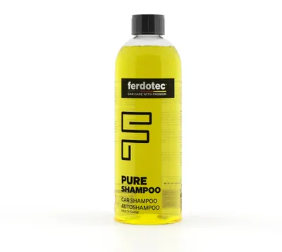 Produktbild von FERDOTEC Pure Auto Shampoo (750 ml) – Hochkonzentriertes Autoshampoo für Auto Schonend zu Wachsen, reichhaltiger Schaum, pH-neutral, schonend zu Wax