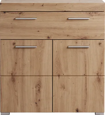 Produktbild von trendteam Bad Stauraumelement Amanda Asteiche Melamin/Asteiche Tiefgezogen 73 x 79 x 31 cm