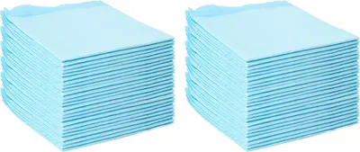 Zdjęcie produktu dla vidaXL Mata treningowa dla zwierząt domowych, 50 sztuk, 45 x 33 cm, materiał: włóknina