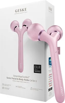 Zdjęcie produktu dla Sonic Facial & Body Roller 4in1 Geske with APP (pink)