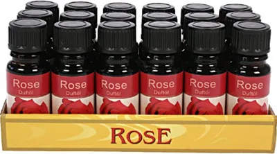 Produktbild von ELINA Duftöl Rose 10ml in Glasflasche