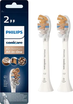 Produktbild von Philips Sonicare HX9092/10 A3 All-in-One 2er white