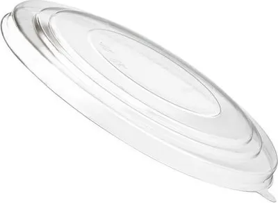 Produktbild von 50x Deckel für Salatschalen 1100ml transparent aus rPET