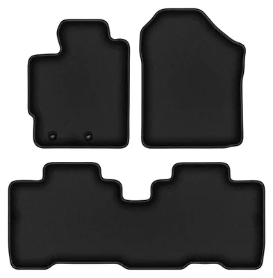 Immagine prodotto di Tappetini in moquette per Toyota Verso-S 2010-2015 (monovolume) – set 4 pezzi, neri, su misura – Wielganizator DURBAN
