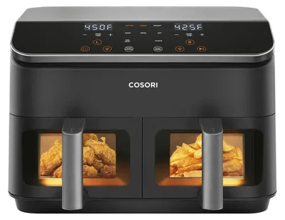 Immagine prodotto di Cosori 9.0, friggitrice ad aria, 8,5 litri, da 35 °C a 230 °C, per 5 persone, 2880 minuti