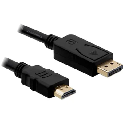 Produktbild von Delock - Adapterkabel - DisplayPort männlich zu HDMI männlich - 1 m