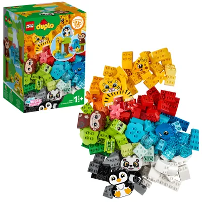 Produktbild von LEGO 10934 DUPLO Bausteine - Großer Tierpaß, Lernspielzeug für Kleinkinder ab 1.5 Jahren